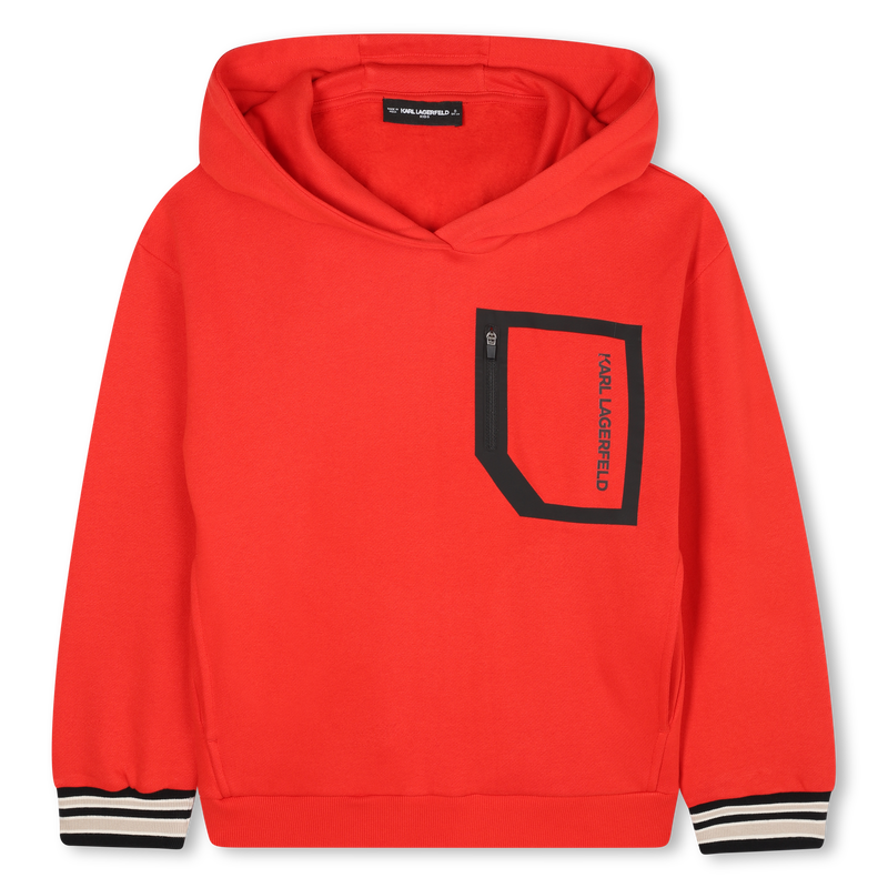 Sweat-shirt à capuche KARL LAGERFELD KIDS 
                    GARCON