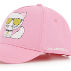 Casquette illustration choupette KARL LAGERFELD KIDS 
                    FILLE
