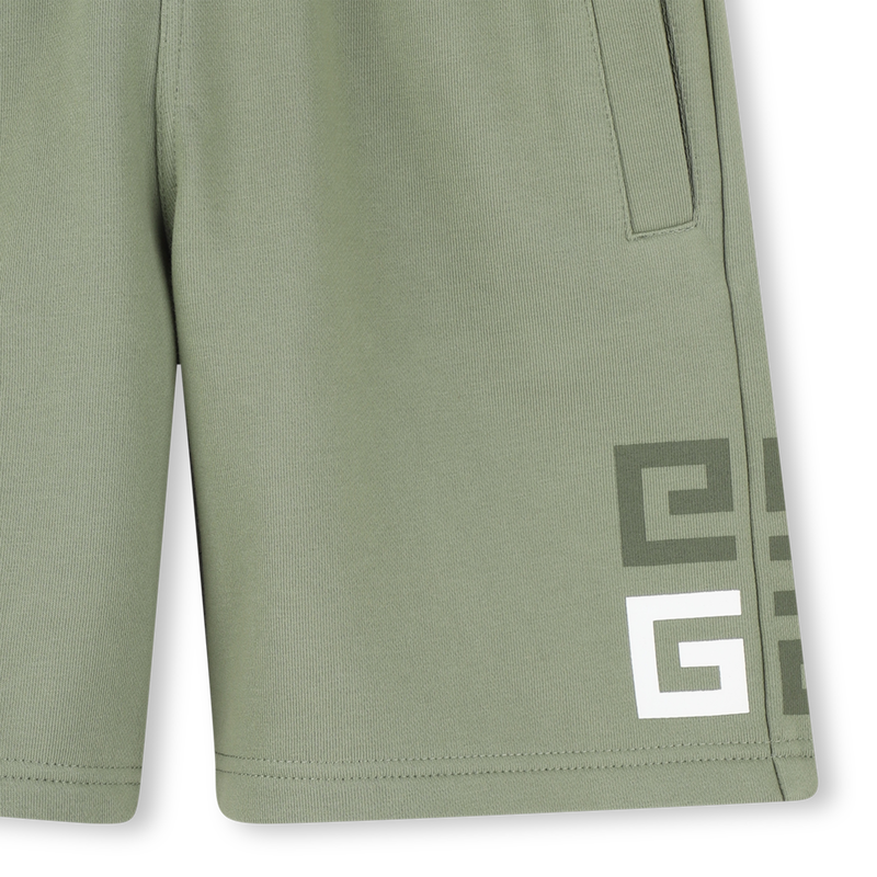 Short en molleton avec imprimé GIVENCHY 
                    GARCON