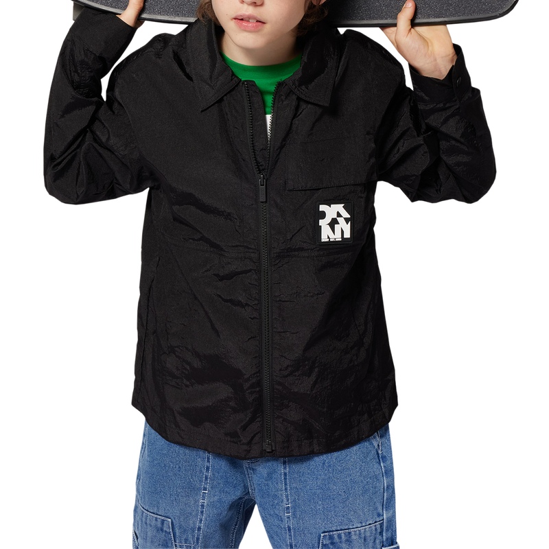 Blouson zipp&eacute; d&eacute;perlant DKNY 
                        UNISEXE