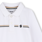 Polo manches longues BOSS 
                    GARCON