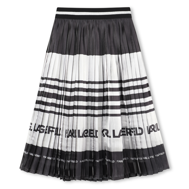 Jupe midi plissée KARL LAGERFELD KIDS 
                    FILLE