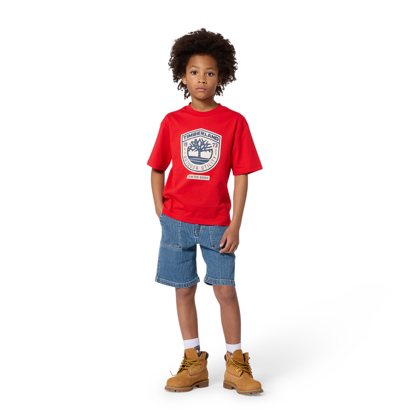 TEE-SHIRT MANCHES COURTES TIMBERLAND 
                        GARCON