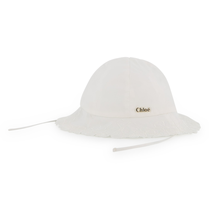 CHAPEAU EN POPELINE CHLOE 
                        FILLE