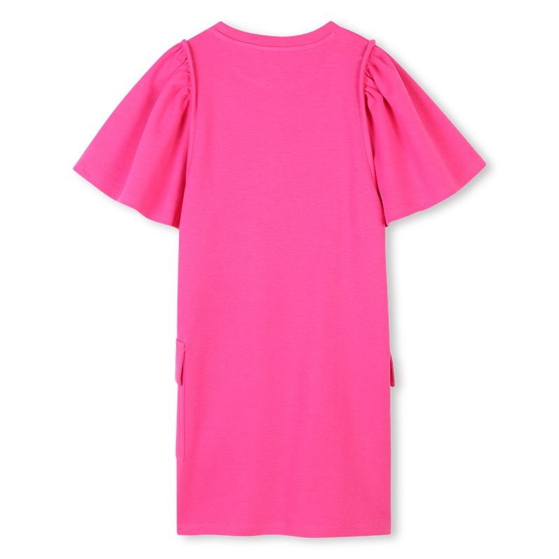 Robe à manches courtes coton KENZO KIDS 
                    FILLE