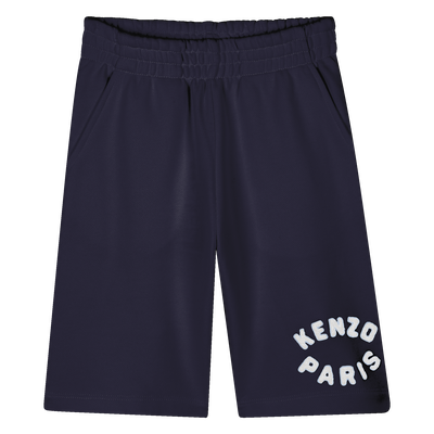 Bermuda molletonné en coton KENZO KIDS UNISEXE