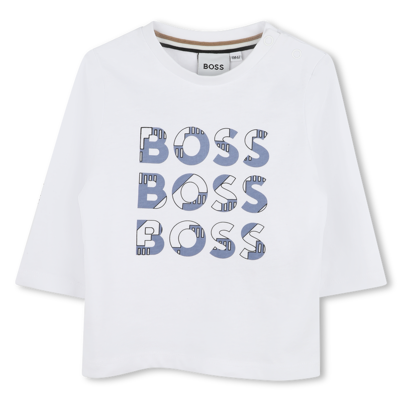 T-shirt multi sigles BOSS 
                    GARCON