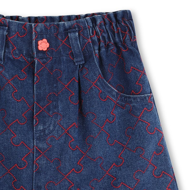 Jupe en denim KENZO KIDS 
                        FILLE