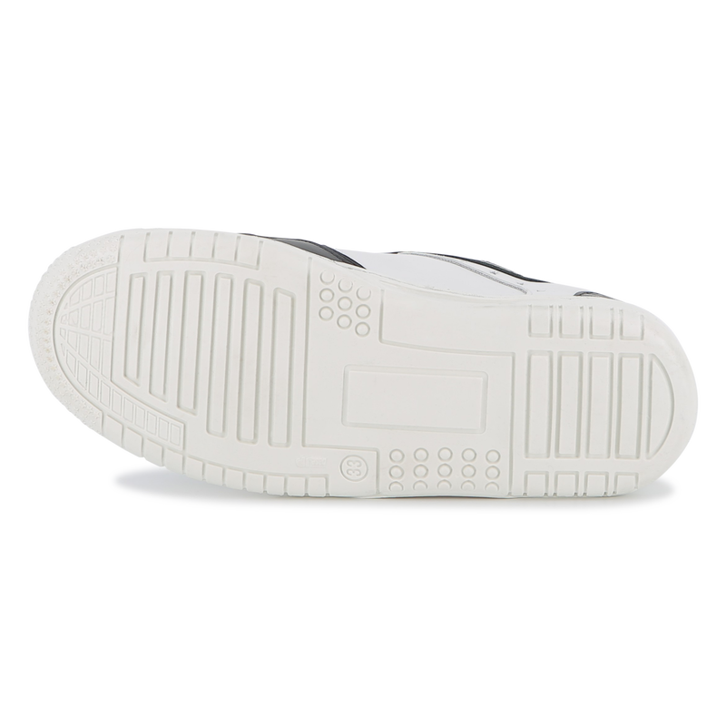 Baskets &agrave; lacets en cuir de vachette ZADIG & VOLTAIRE 
                        UNISEXE