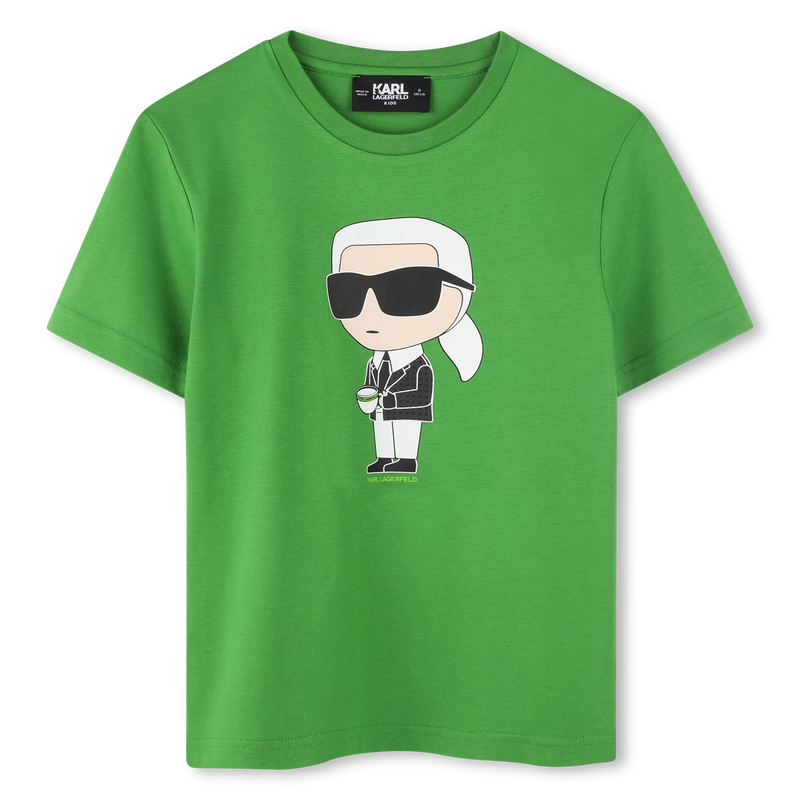 T-shirt &agrave; manches courtes KARL LAGERFELD KIDS 
                        GARCON