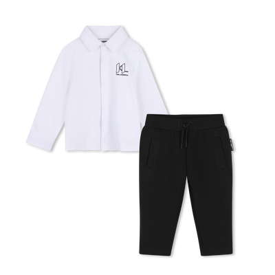 Ensemble chemise et pantalon KARL LAGERFELD KIDS GARCON