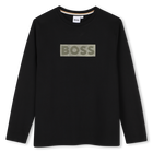 Tee-shirt manches longues, BLACK, hi-res