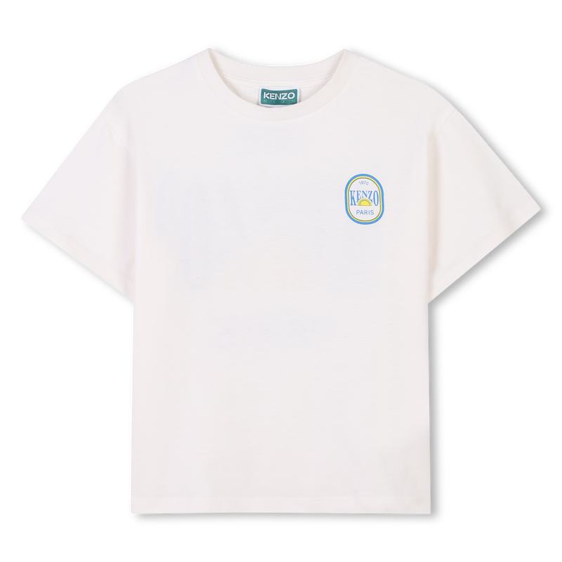 T-shirt manches courtes coton KENZO KIDS 
                        GARCON