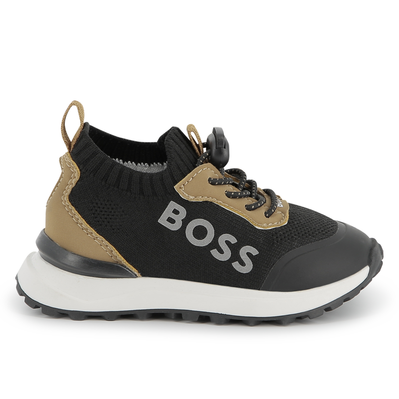 Baskets chaussettes lacées BOSS 
                    GARCON