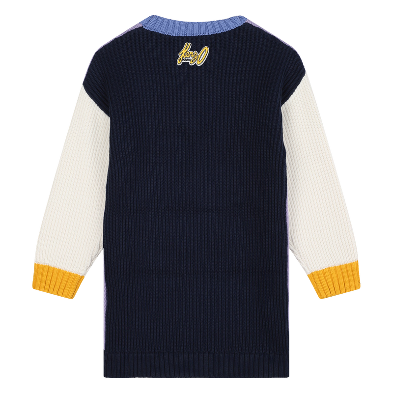 Robe en tricot multicolore KENZO KIDS 
                    FILLE