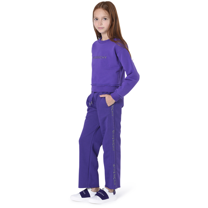 Pantalon large en molleton GIVENCHY 
                    FILLE