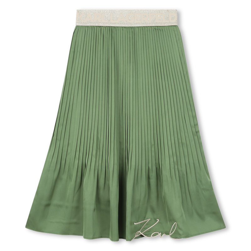 JUPE PLISS&Eacute;E KARL LAGERFELD KIDS 
                        FILLE