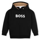 Sweat-shirt &agrave; capuche BOSS 
                    GARCON