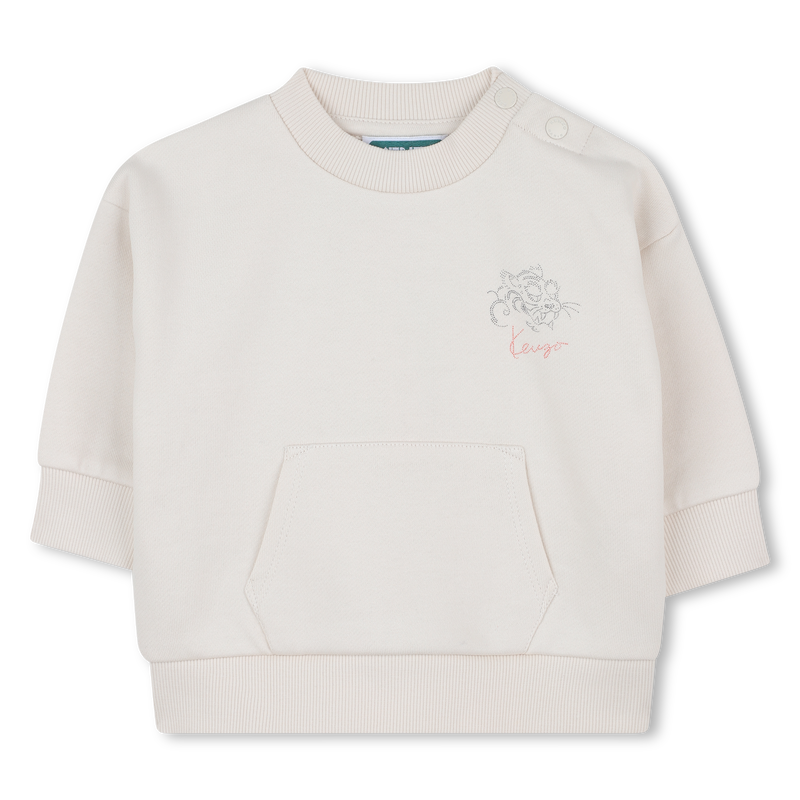 Sweat avec poche centrale devant KENZO KIDS 
                    GARCON
