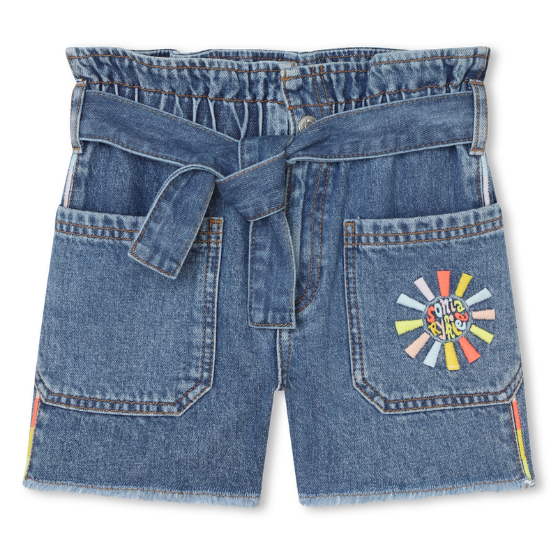Short en jean à bords francs SONIA RYKIEL 
                    FILLE