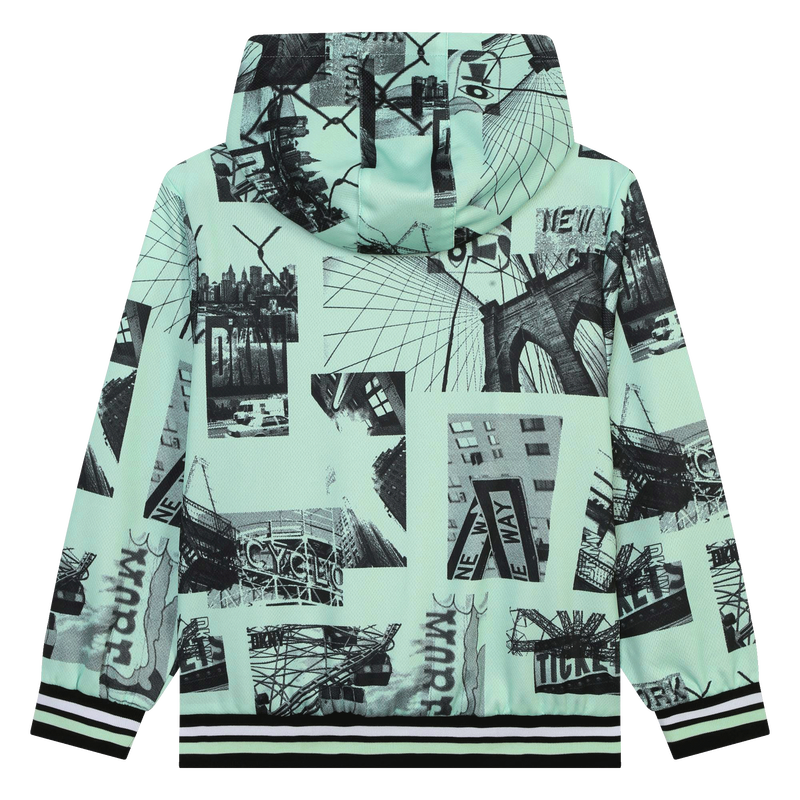 Blouson réversible à capuche DKNY 
                    GARCON
