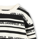 Sweat-shirt ray&eacute; KARL LAGERFELD KIDS 
                    GARCON