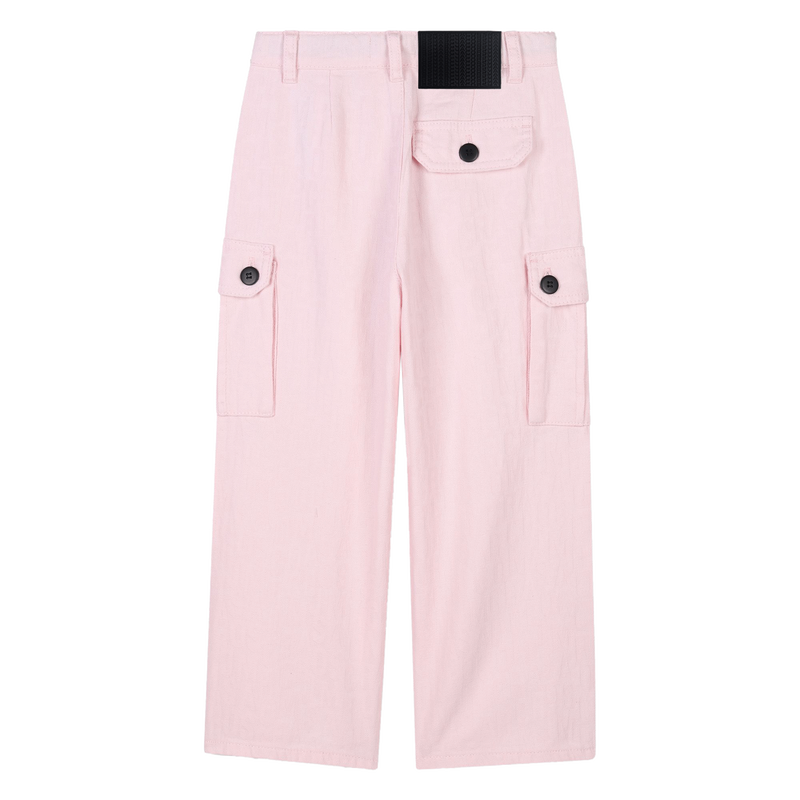 Pantalon &agrave; poches en coton MARC JACOBS 
                        FILLE