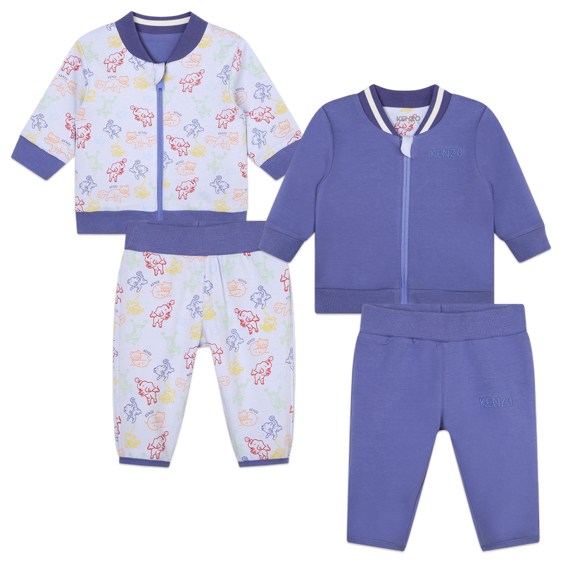Ensemble cardigan + pantalon KENZO KIDS 
                    GARCON