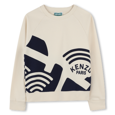 Sweat-shirt molletonné coton KENZO KIDS GARCON