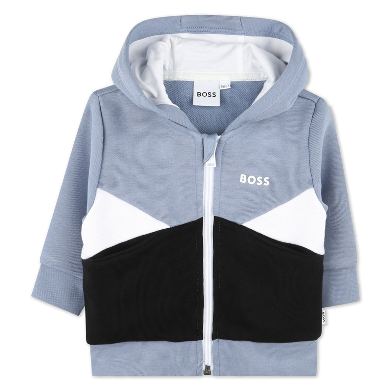 CARDIGAN A CAPUCHE BOSS 
                        GARCON
