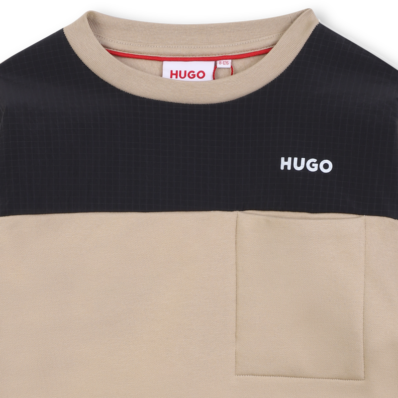 Sweat-shirt col rond Hugo 
                    GARCON