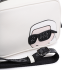 Sac &agrave; main r&eacute;glable avec badge KARL LAGERFELD KIDS 
                    FILLE