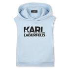 Sweat-shirt &agrave; capuche KARL LAGERFELD KIDS 
                    GARCON