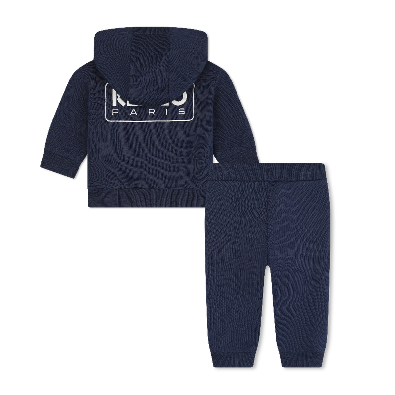 Cardigan zippé et pantalon KENZO KIDS 
                    GARCON