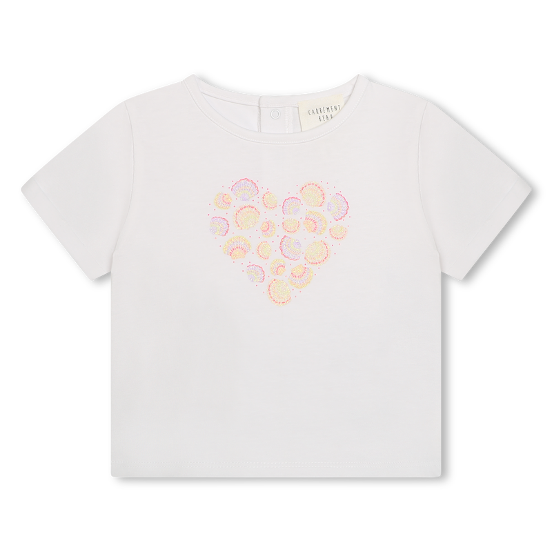 T-shirt avec imprimé coeur CARREMENT BEAU 
                    FILLE