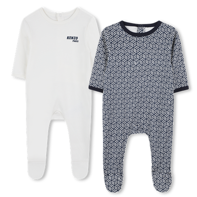 Ensemble deux pyjamas en coton KENZO KIDS UNISEXE
