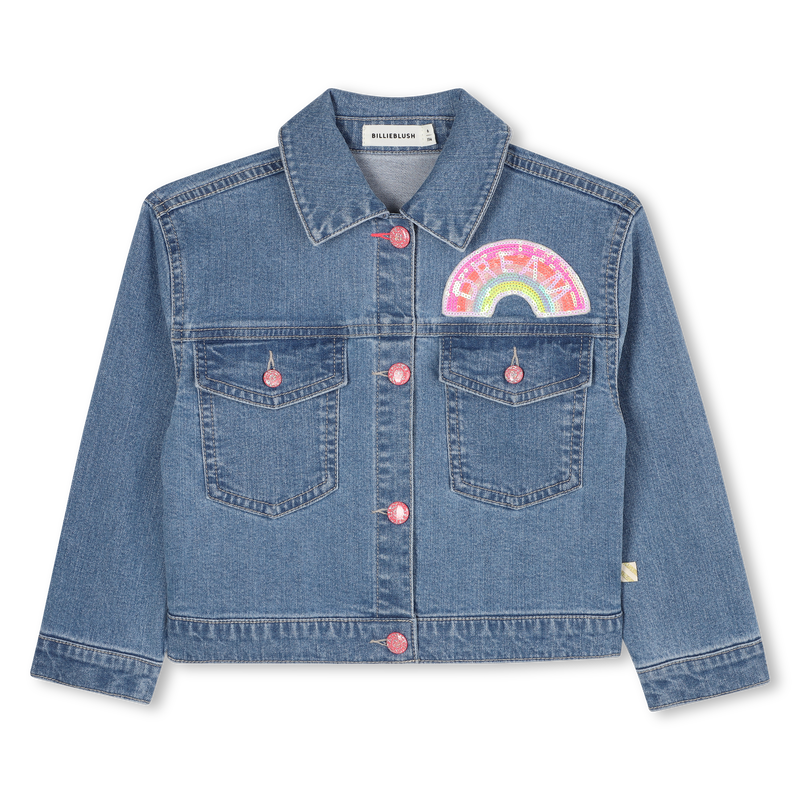 Veste en denim à poches BILLIEBLUSH 
                    FILLE