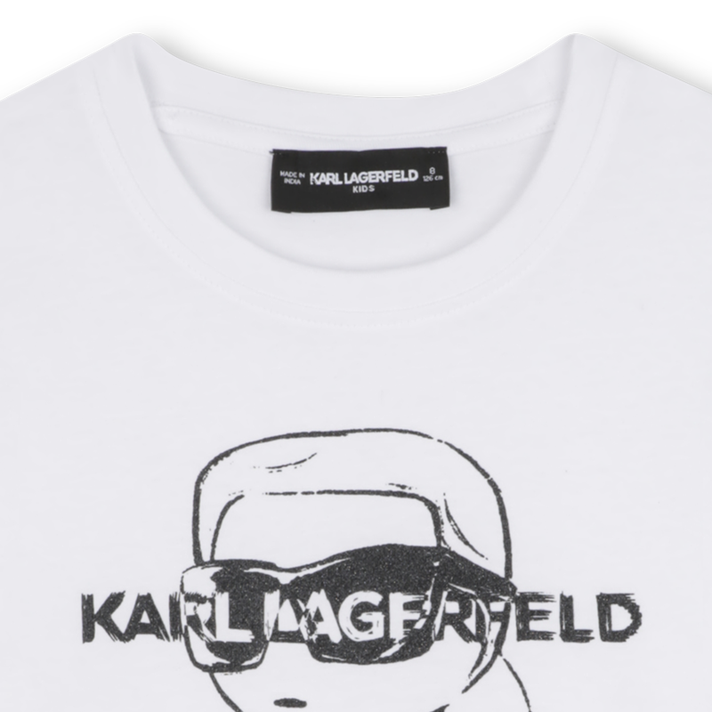 T-shirt à manches courtes KARL LAGERFELD KIDS 
                        FILLE