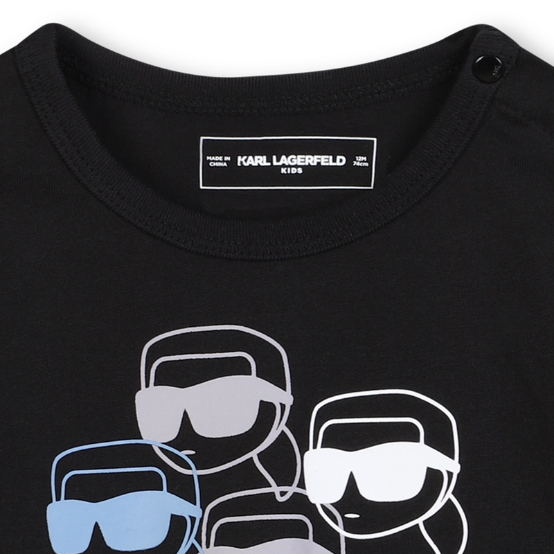 T-shirt à manches longues KARL LAGERFELD KIDS 
                    GARCON