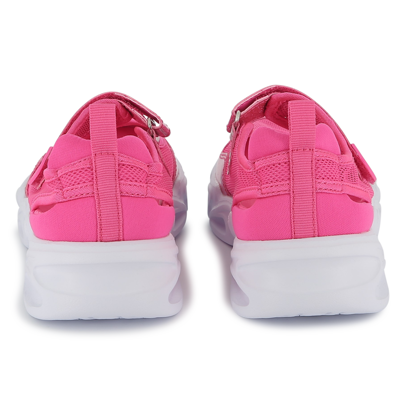 Baskets lumineuses à fermeture par bandes auto agg BILLIEBLUSH 
                    FILLE