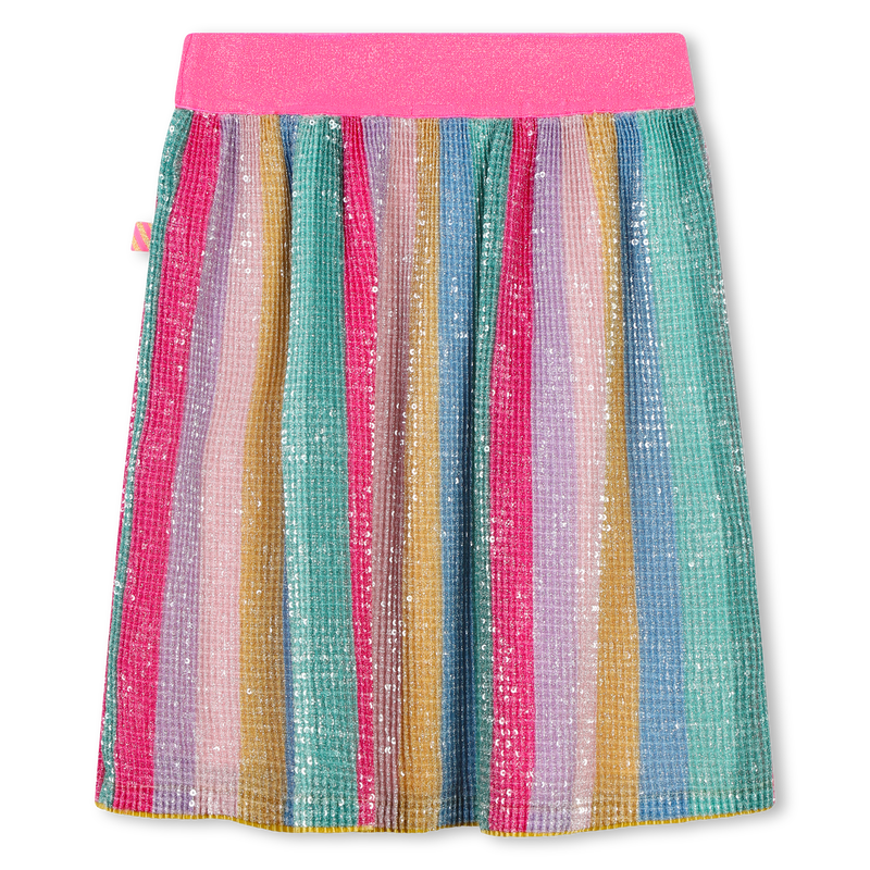 Jupe plissée ornée de sequins BILLIEBLUSH 
                    FILLE