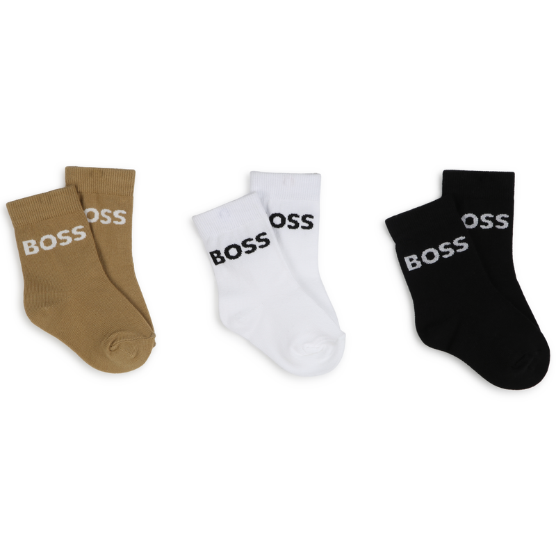 Lot de 3 paires de chaussettes BOSS 
                        GARCON