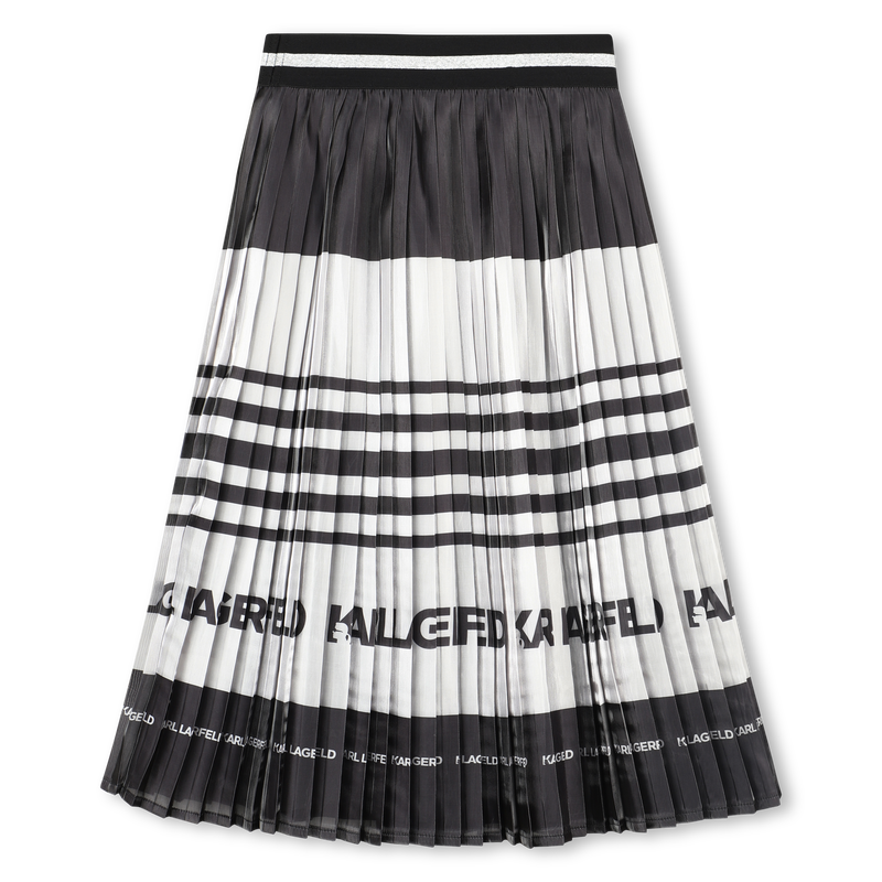 Jupe midi plissée KARL LAGERFELD KIDS 
                    FILLE
