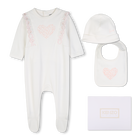 Ensemble pyjama, bonnet et bavoir KENZO KIDS 
                    FILLE