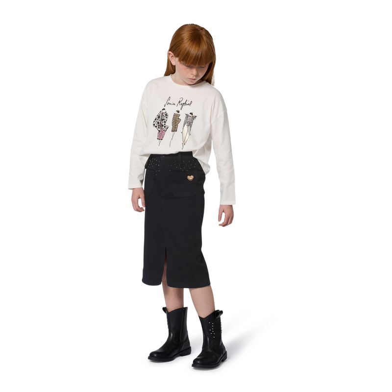Tee shirt à manches longues SONIA RYKIEL 
                    FILLE
