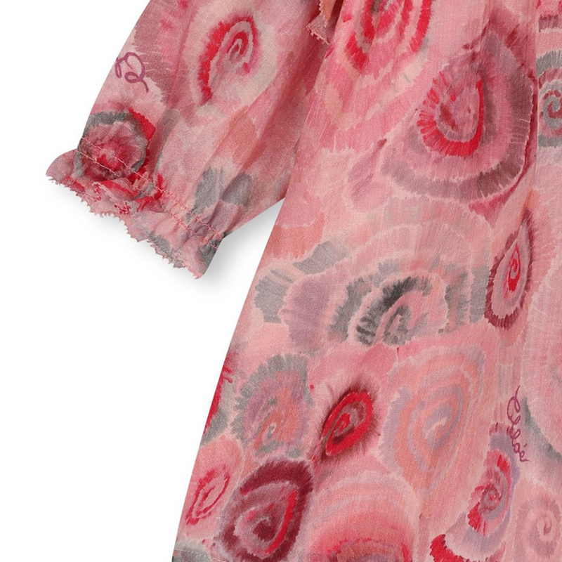 Robe évasée avec volants CHLOE 
                    FILLE