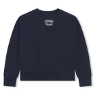 Sweat-shirt brod&eacute; en coton KENZO KIDS 
                    FILLE