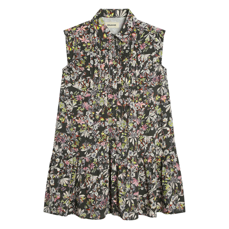 Robe imprimée avec plis ZADIG & VOLTAIRE 
                    FILLE