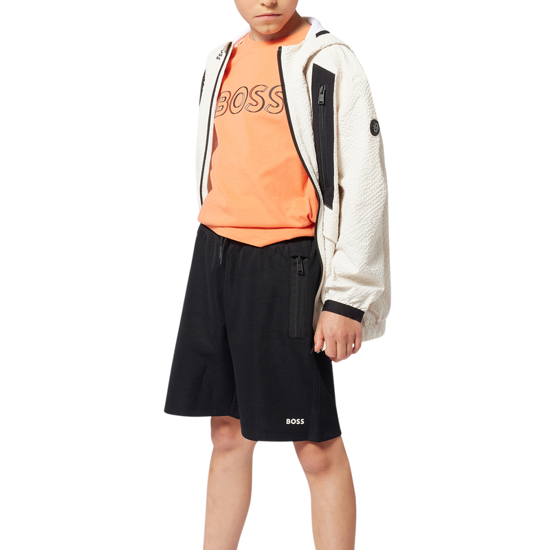 Bermuda de jogging avec logo BOSS 
                        GARCON