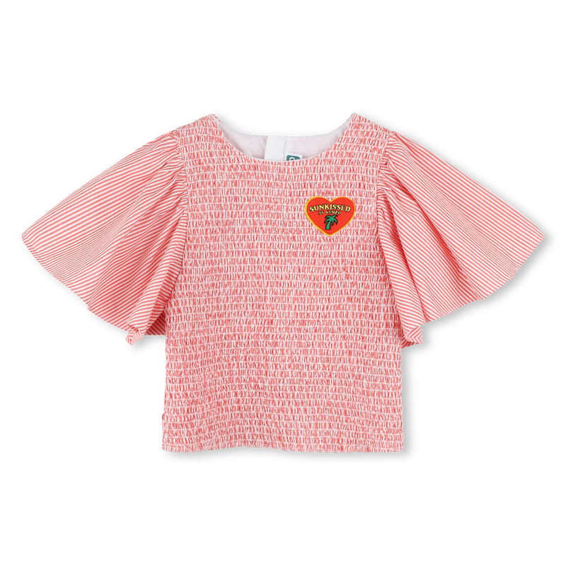 Blouse en coton KENZO KIDS 
                    FILLE